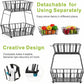 2 Tier Detachable Fruit Storage Basket