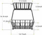 2 Tier Detachable Fruit Storage Basket