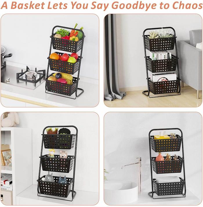 3 Tier Market Basket Stand - HT06 - iSPECLE