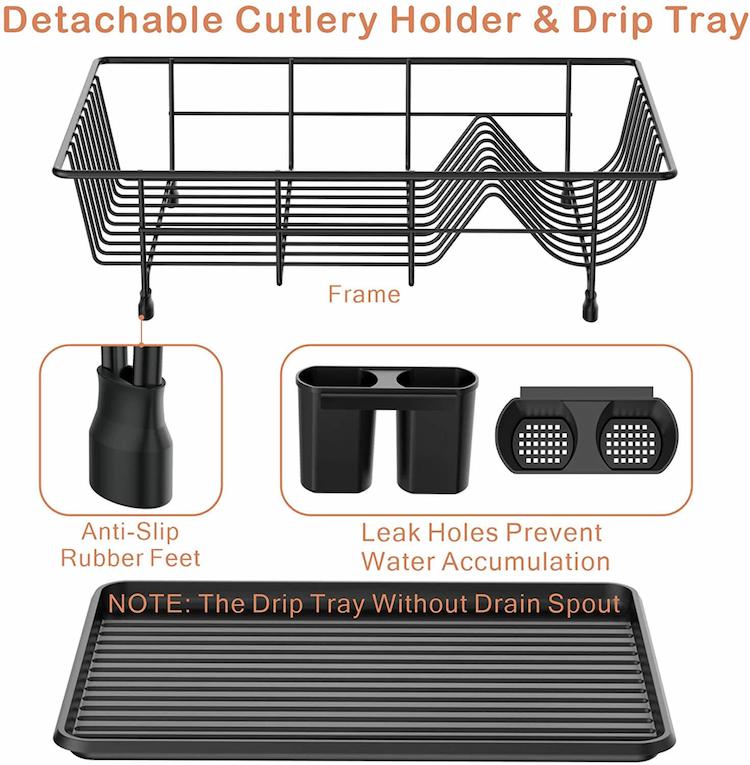 HP06 Compact Dish Drying Rack - iSPECLE