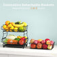 Rolling Stackable Fruit and Vegetable Storage Cart - HT07 - iSPECLE