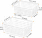 Wire Storage Baskets (2 Large, 2 Medium) - HR044 - iSPECLE